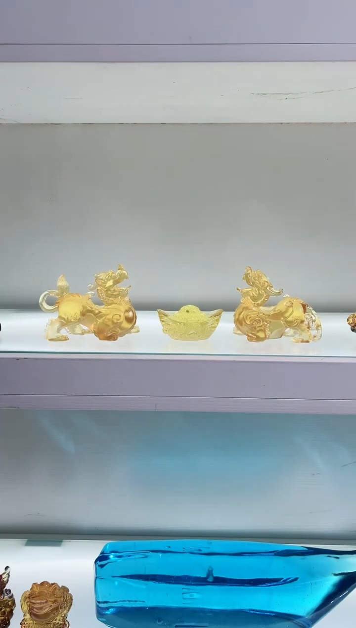 【闪购商品】茶宠古法琉璃貔貅加元宝