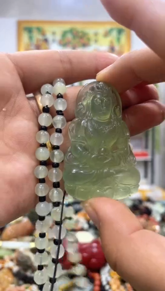 未镶嵌岫玉挂件 