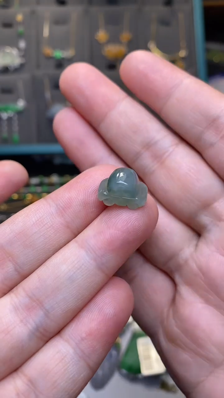 颈饰未镶嵌翡翠净货40068