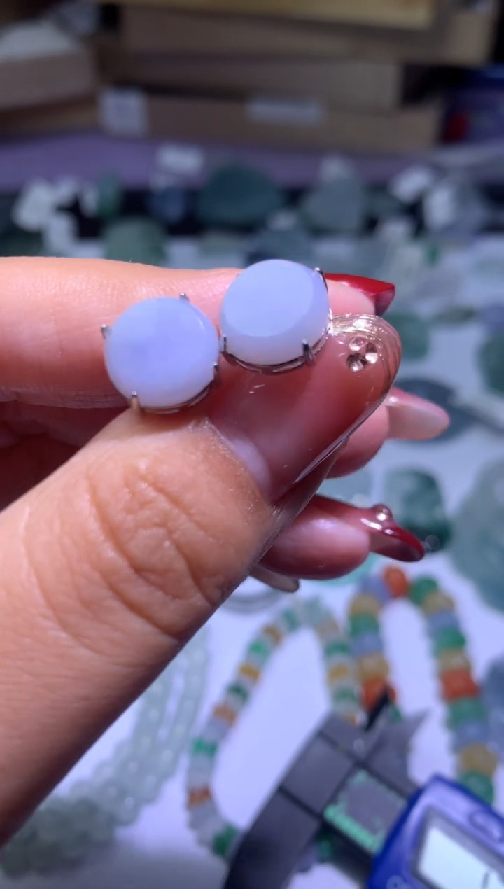 【闪购商品】翡翠颈饰银S925镶嵌净货