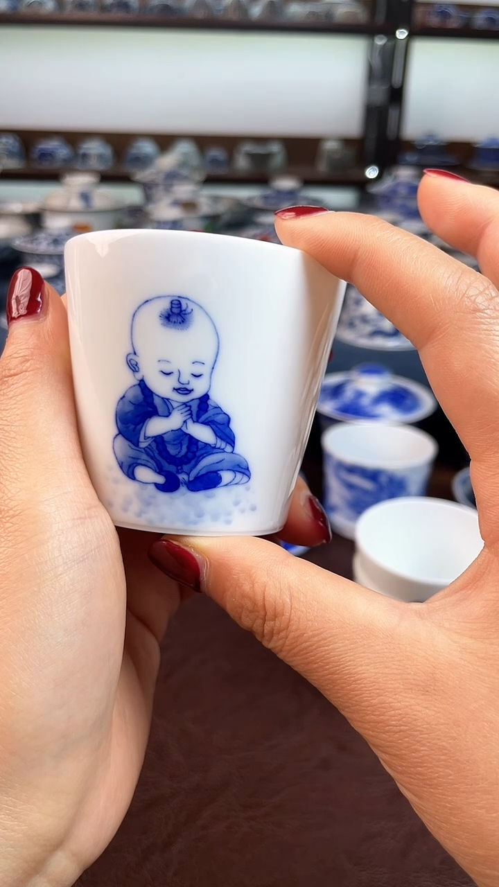 【闪购商品】景德镇手工手绘茶具