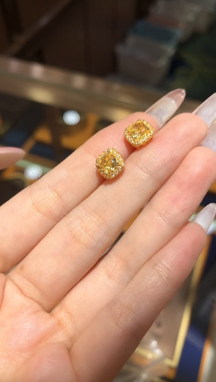 【闪购商品】18K金耳饰a73 时尚时尚耳饰