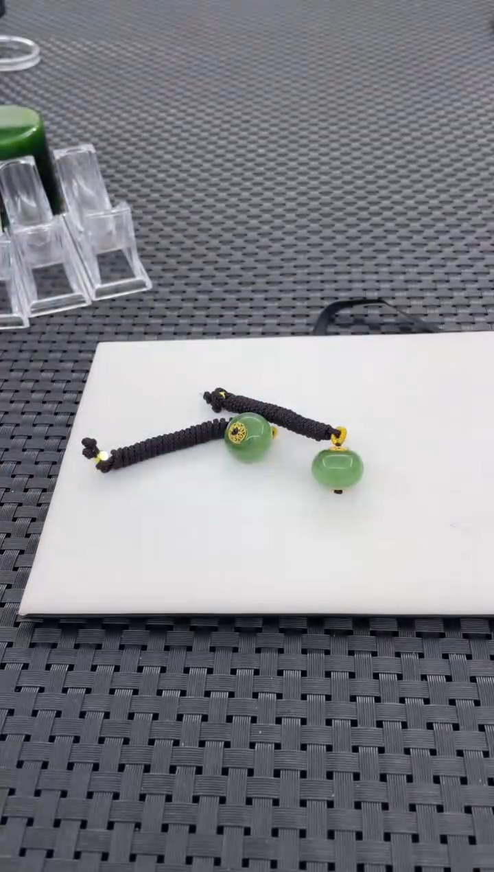 【闪购商品】和田玉单珠18K金镶嵌(多样性发一件) D3042-1