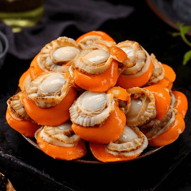 新鲜速冻扇贝肉 精选优质北城红贝 400g/包*5包