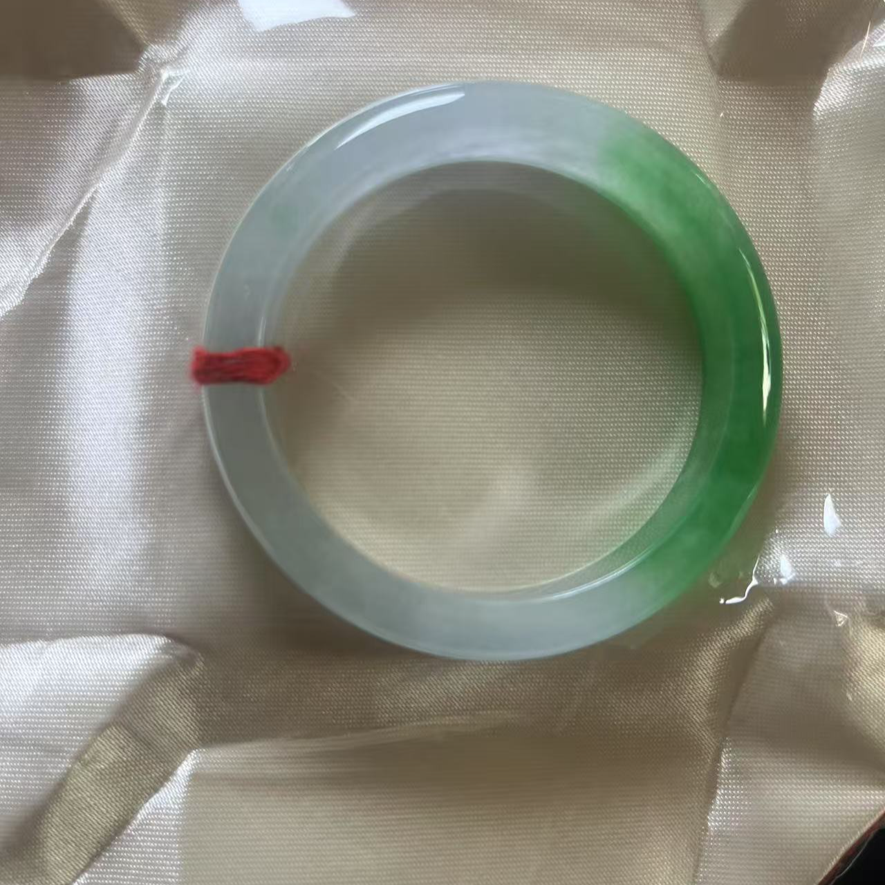 冰飘绿手镯，仙气飘飘