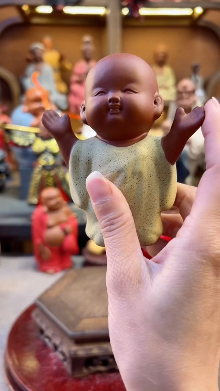 【闪购商品】紫砂茶宠器闵茶宠摆件