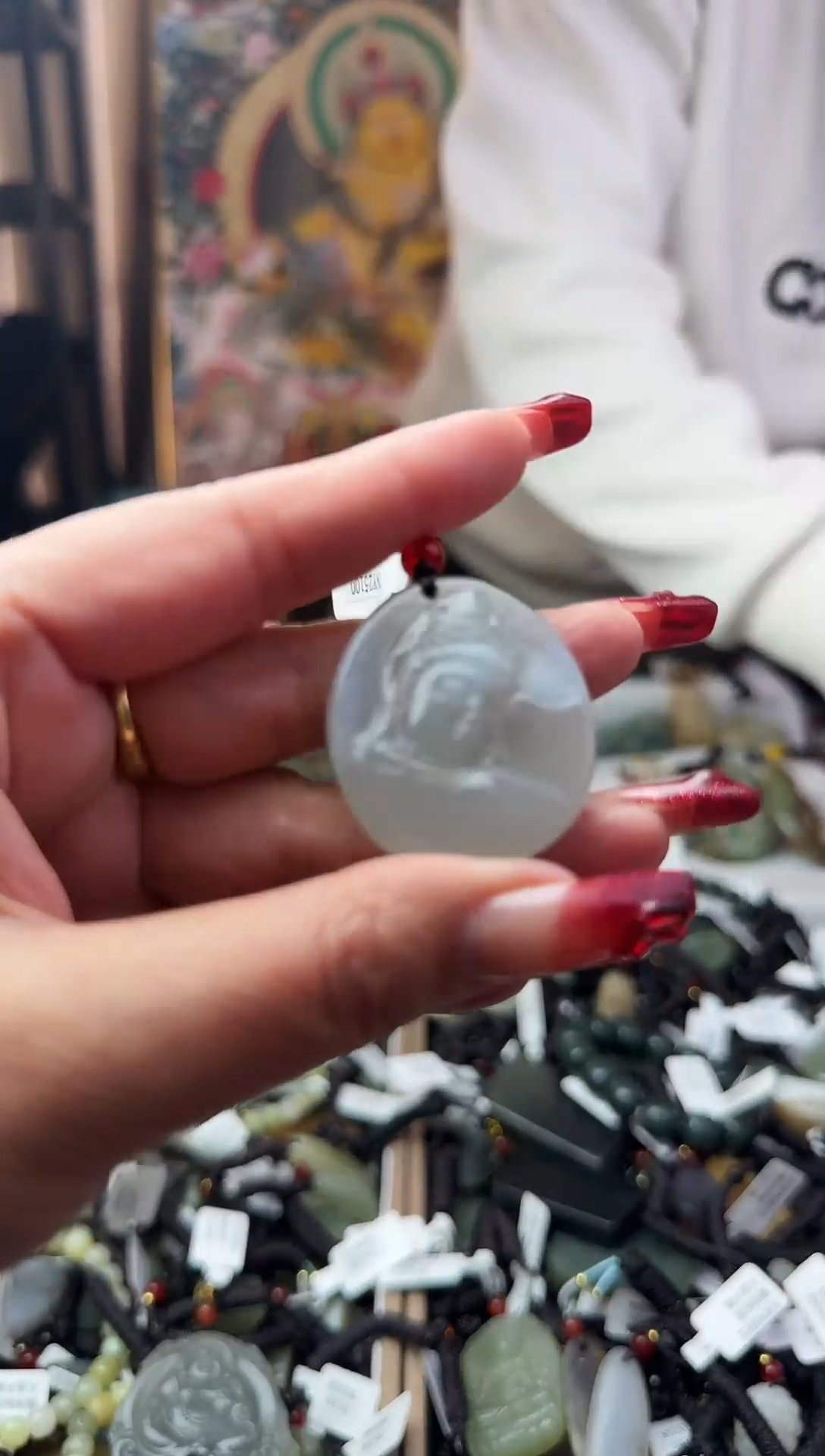 颈饰未镶嵌和田玉和田玉吊坠100