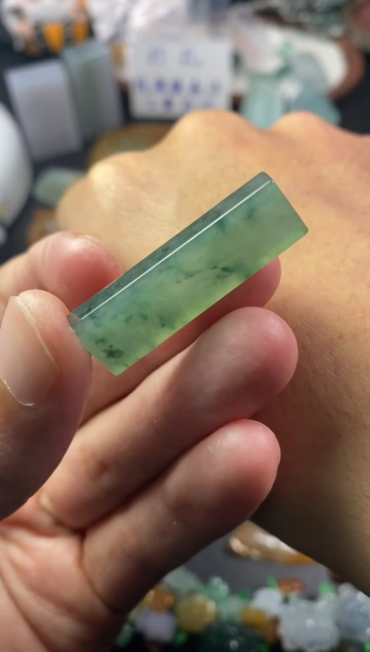未镶嵌定制翡翠翡翠片料定制未镶嵌12.30-5