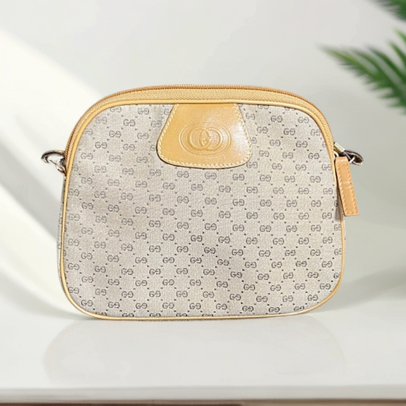 95新 GUCCI/古驰 兔兔奢J/古驰斜挎包/30030