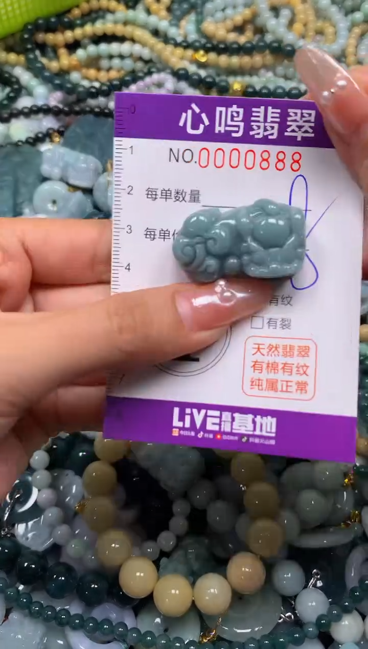 颈饰未镶嵌翡翠闪购00888