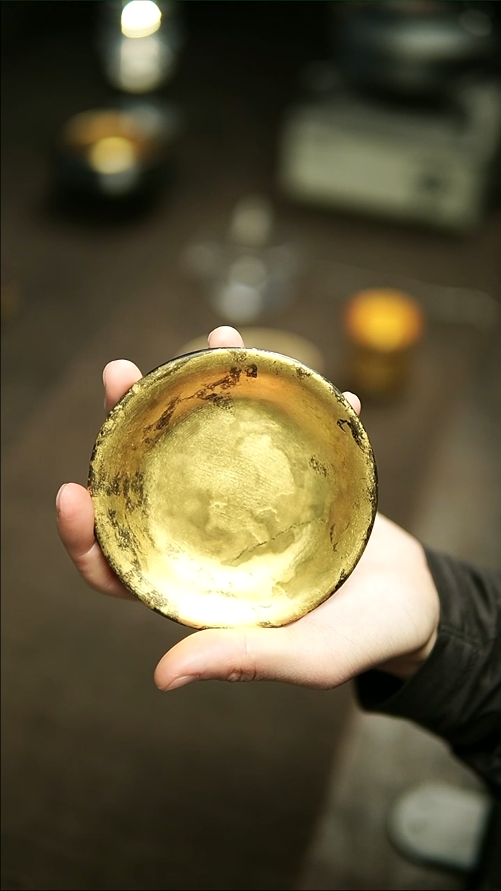 【闪购商品】淞布胎大漆杯托11111111