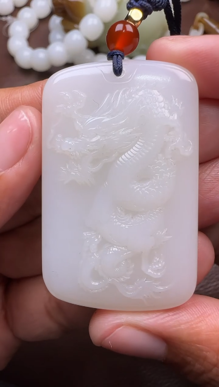 和田玉未镶嵌挂件挂件