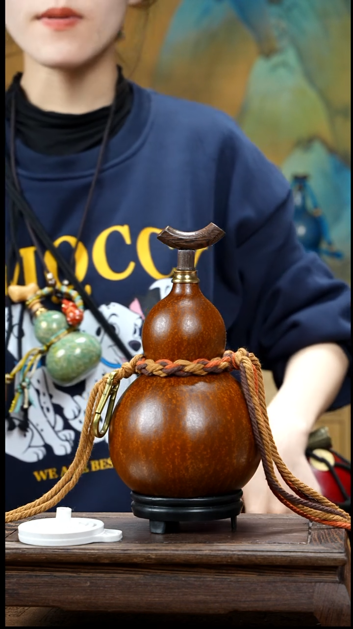 XT046大漆款酒葫芦（现货现发）