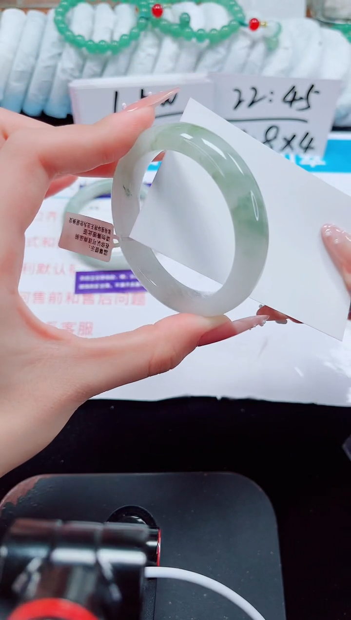 未镶嵌手镯石英质玉159-50/51