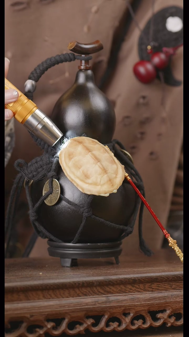 【闪购商品】237号精品天然大漆工艺防渗内胆酒葫芦~