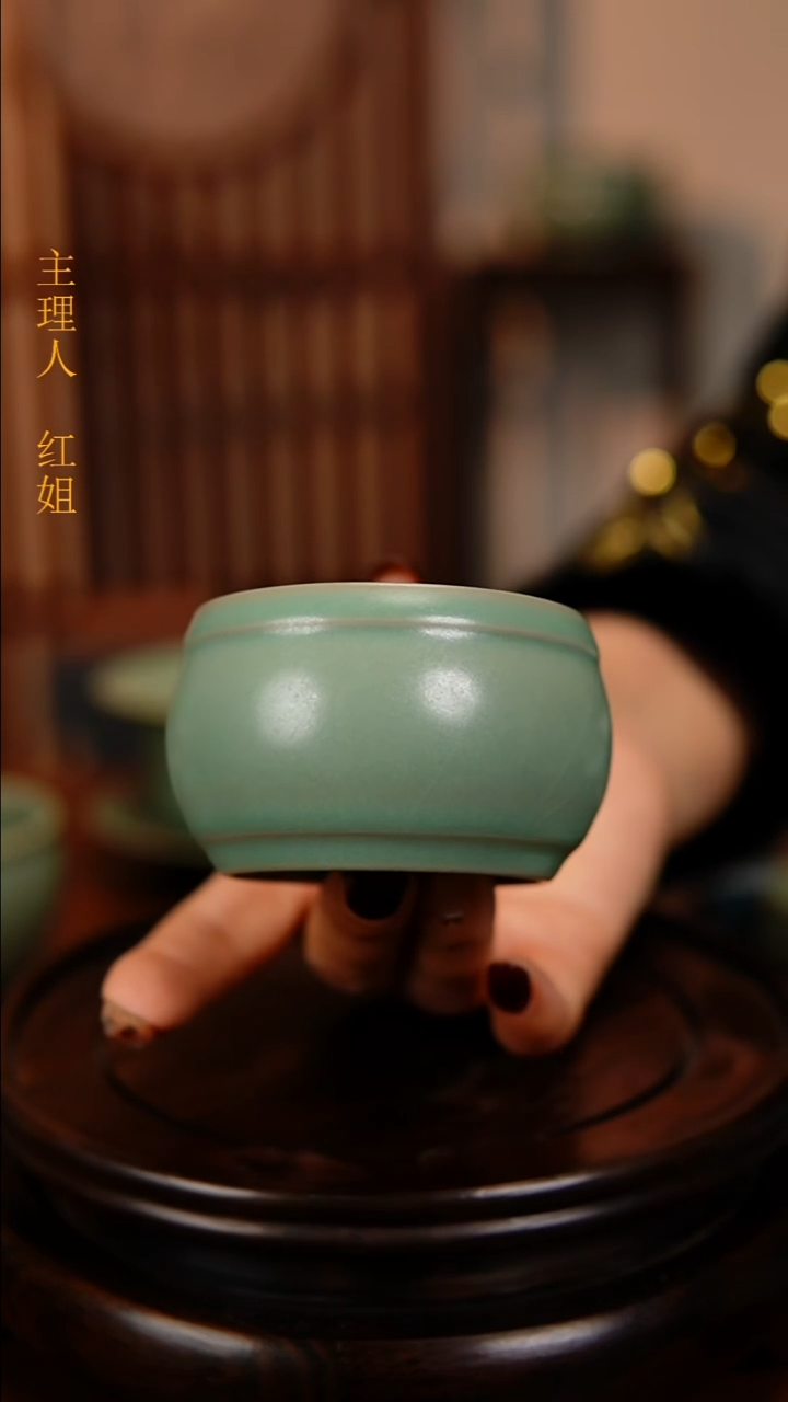 瓷片原产地原矿釉汝瓷