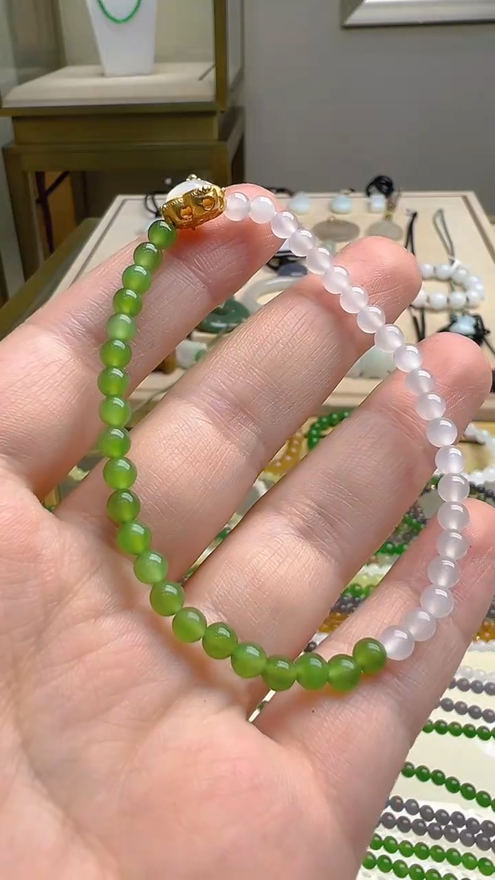 【闪购商品】和田玉手链未镶嵌多样性发货拍一发一