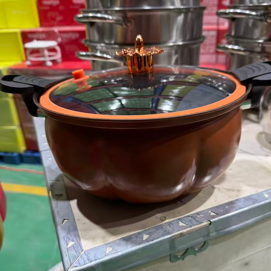 南瓜锅 时尚锅具 颜色规格随机 RS