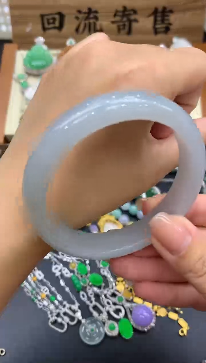 【闪购商品】翡翠手镯未镶嵌378-中国好珍宝