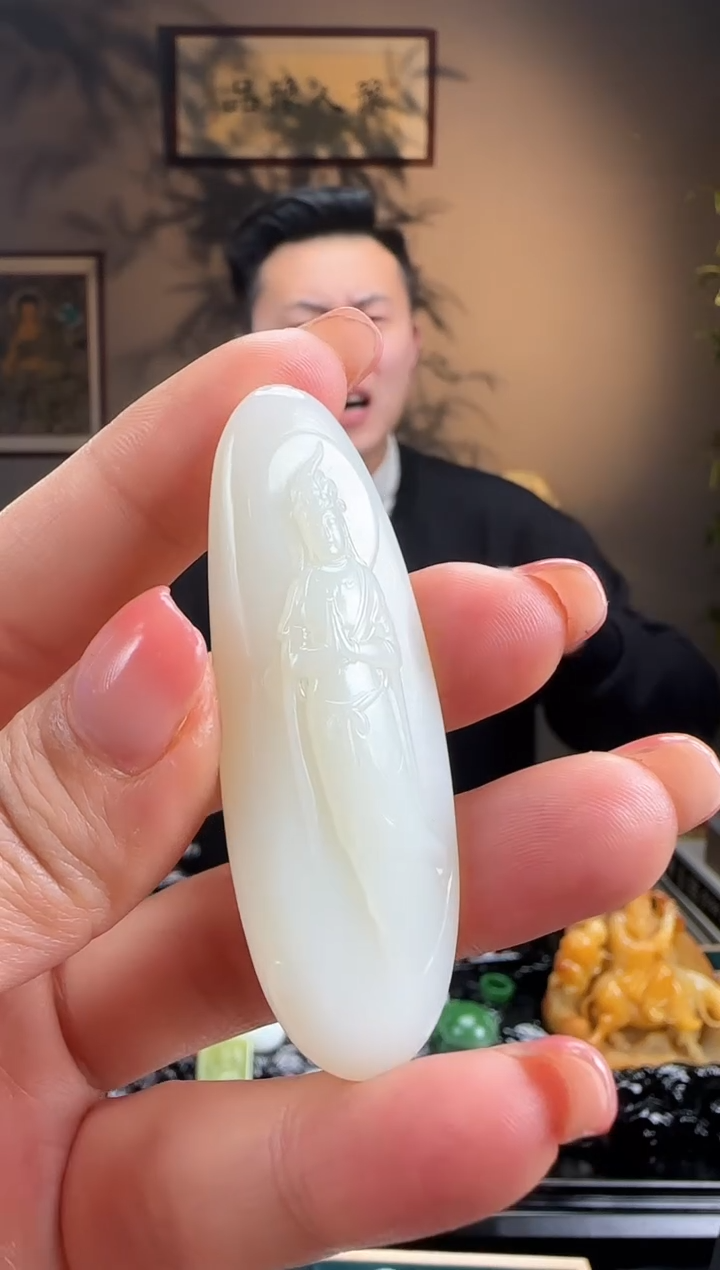 【闪购商品】和田玉未镶嵌吊坠j2972