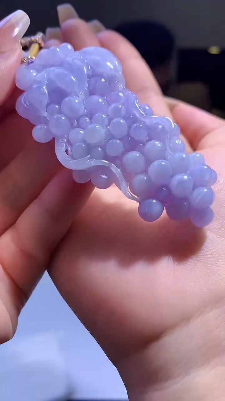 【闪购商品】定制翡翠未镶嵌1002xx-毛货挂件50