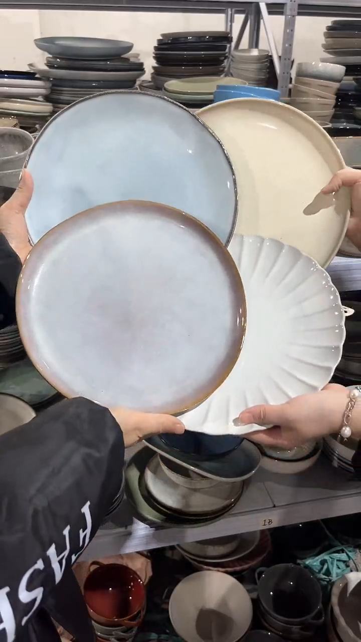 【闪购商品】瓷片外贸尾货瑕疵满20包邮X4 大盘组合