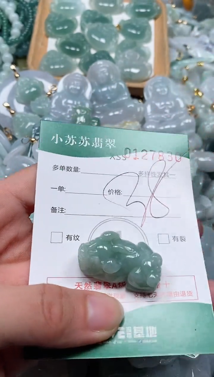 【闪购商品】翡翠颈饰未镶嵌闪购商品0127830