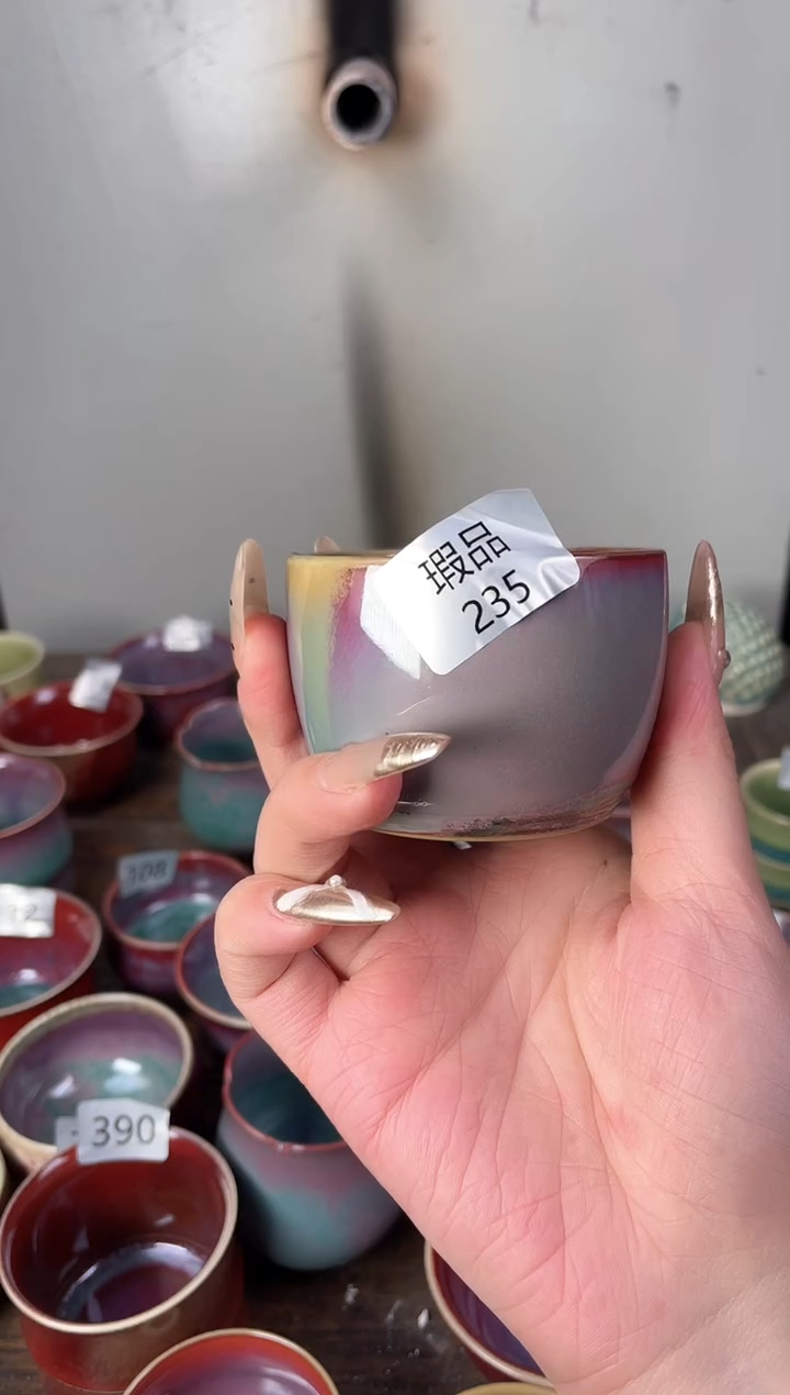 【闪购商品】摆件钧瓷手工茶器窑变