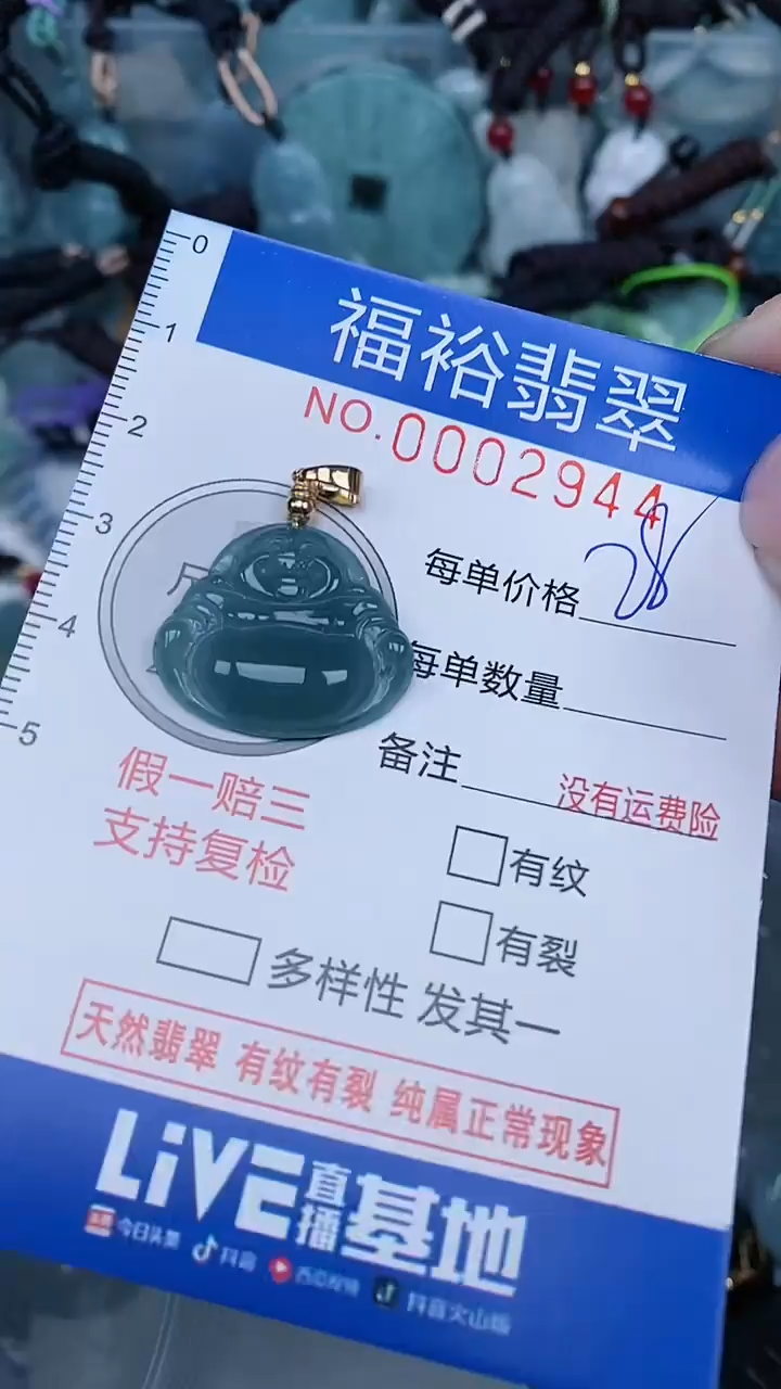 【闪购商品】翡翠颈饰未镶嵌...0002944