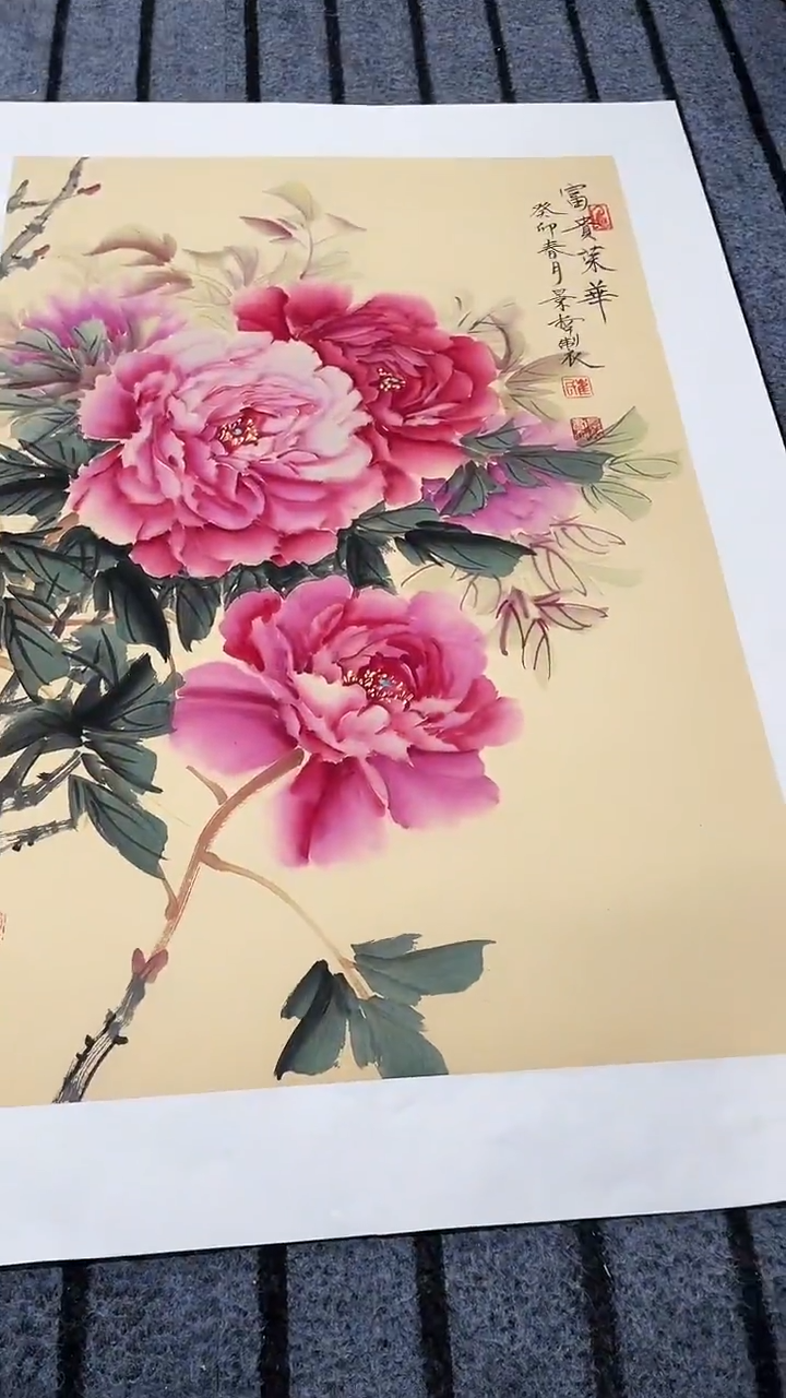 精品国画花鸟作品