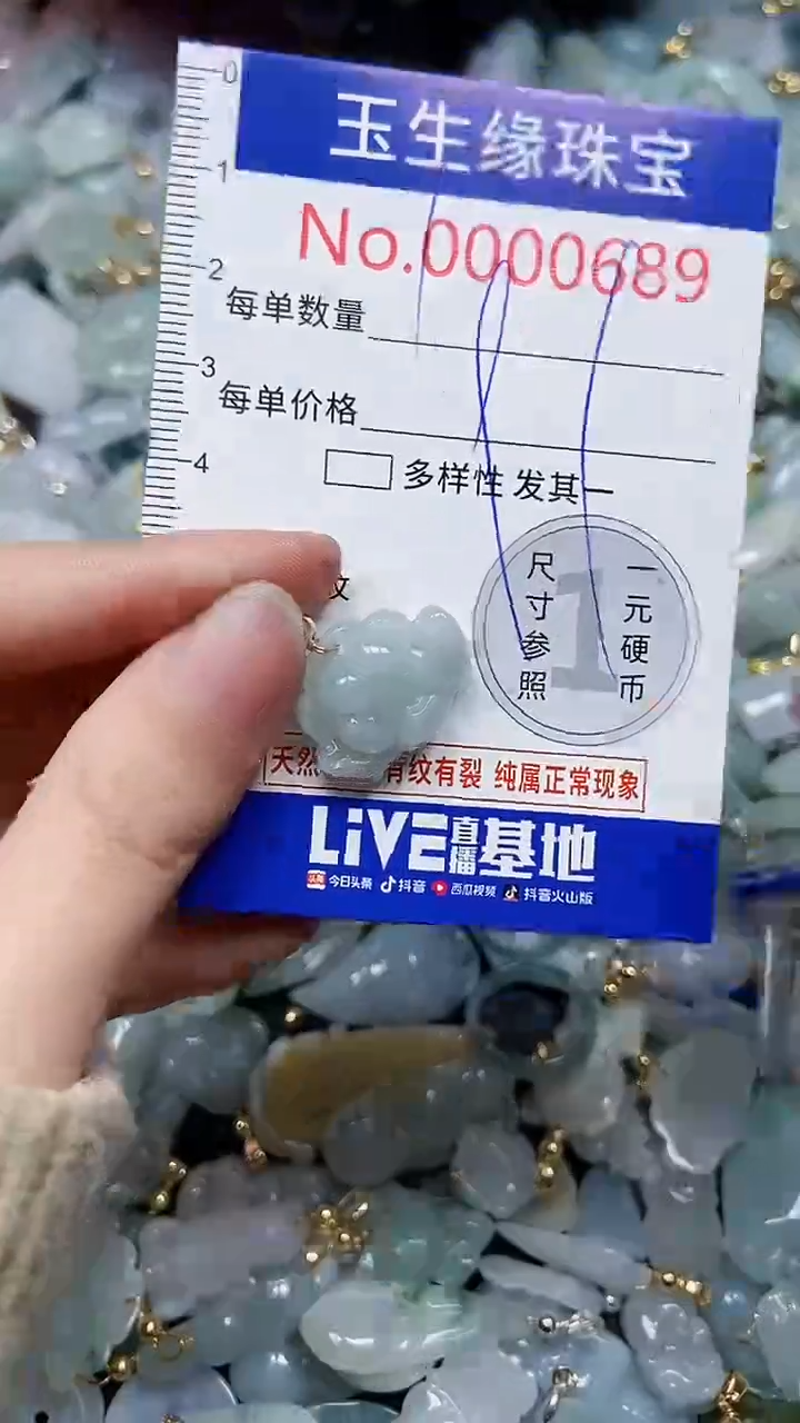 【闪购商品】翡翠颈饰未镶嵌闪购00000689