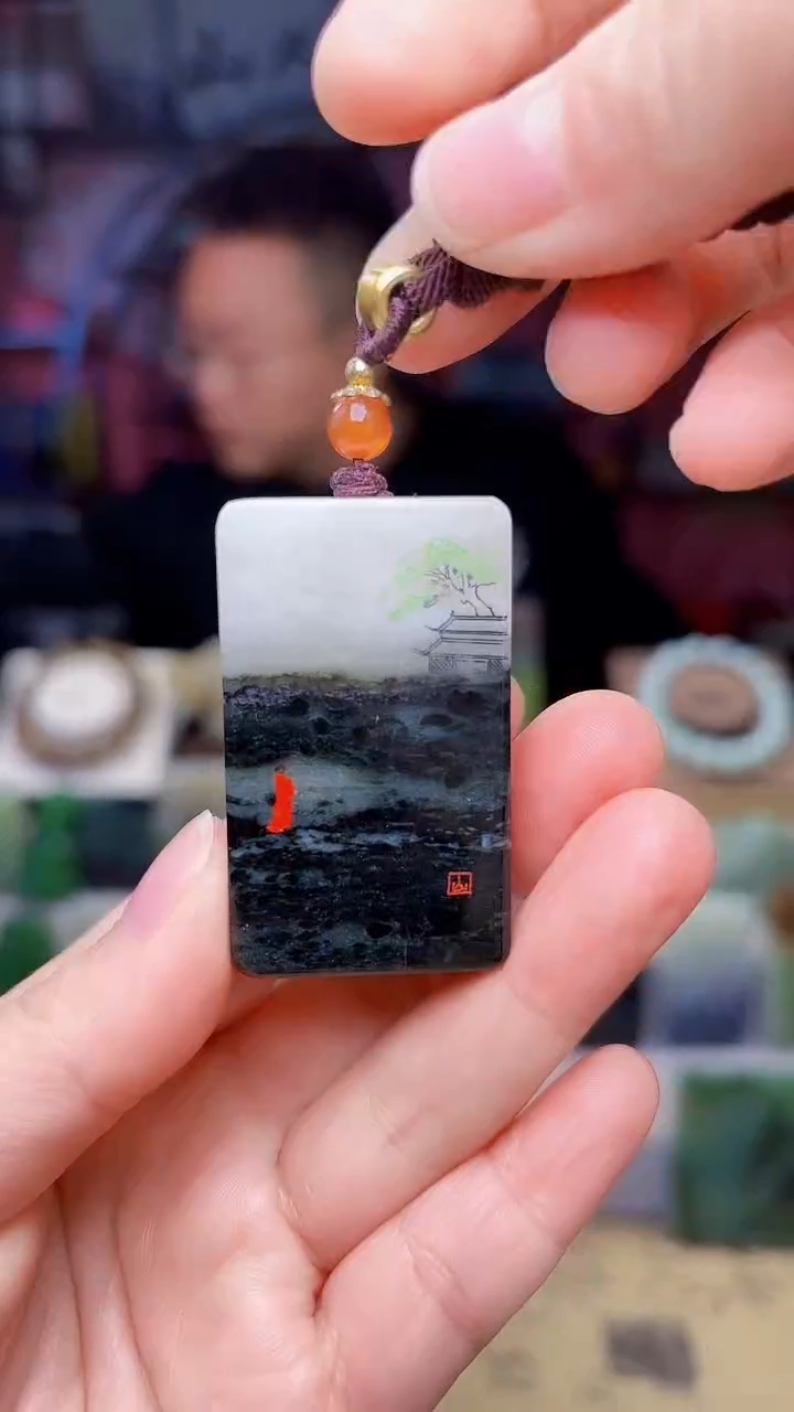 未镶嵌独山玉颈饰113