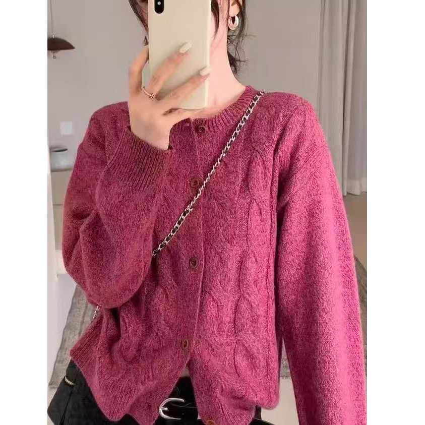 圆领常规款厚款女厚款羊毛衫加厚时尚气质907