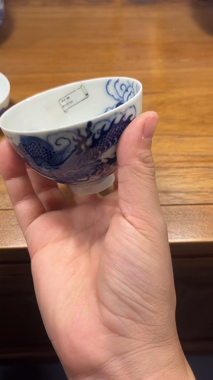 镹曰陶手工手绘柴窑茶具
