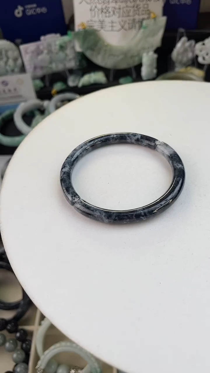 未镶嵌手链翡翠手工定制默认微瑕主播介绍为准