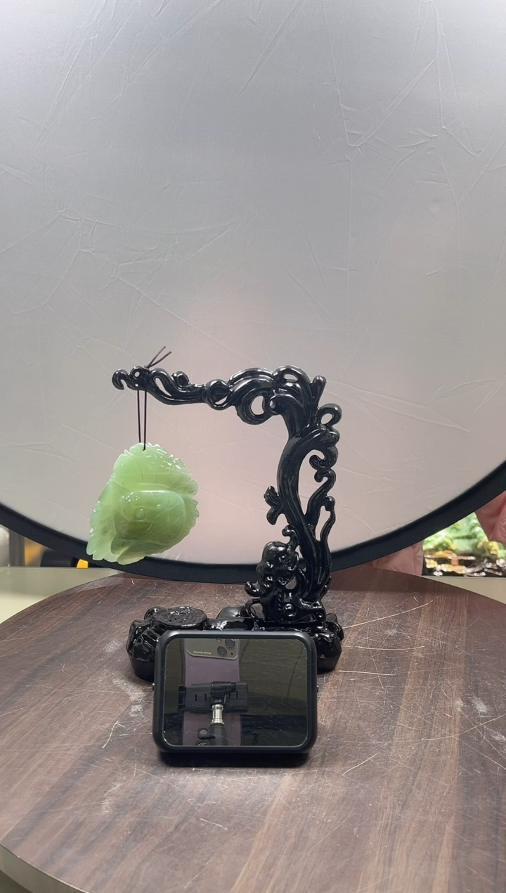 玉神**敌鱼家居摆件