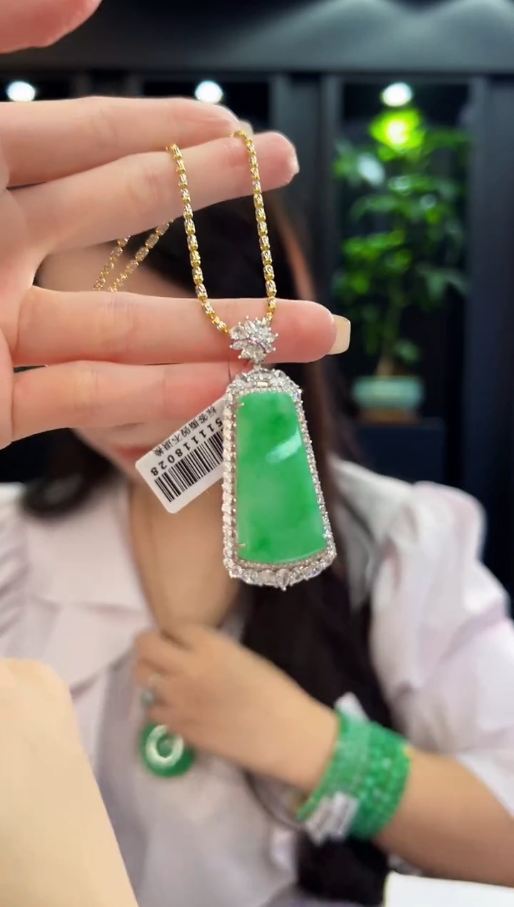 吊坠(不含链)未镶嵌翡翠 缅料A货/支持复检/一件