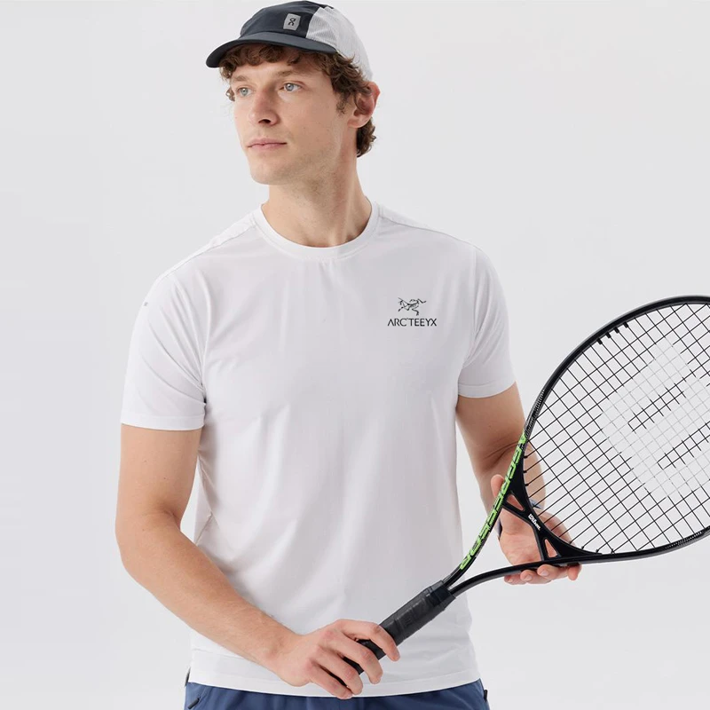 纯色圆领直筒速干短袖T恤吸湿排汗透气2025016