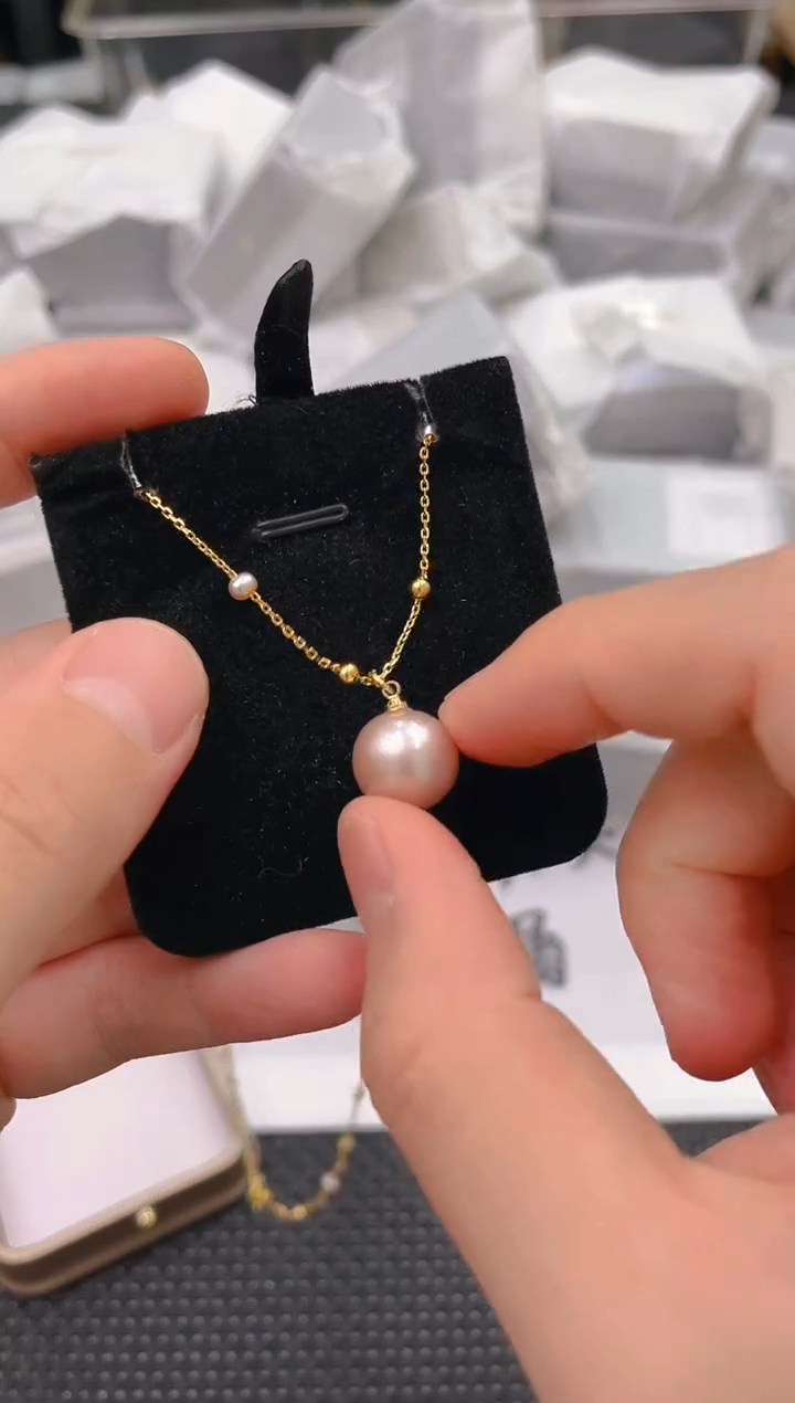 未镶嵌淡水珍珠耳饰xl3026