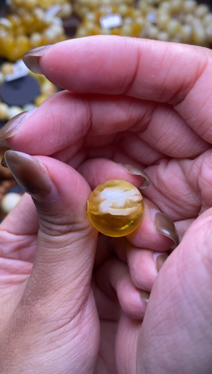 【闪购商品】琥珀裸石未镶嵌大小姐珠宝严选45