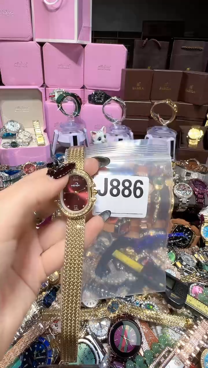 石英机芯不锈钢不锈钢直播定闪专用