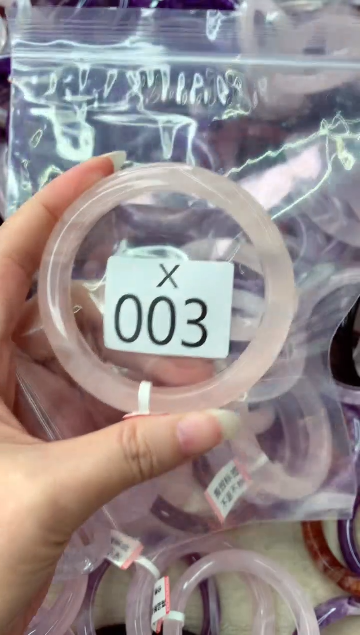 未镶嵌手镯水晶X003-61