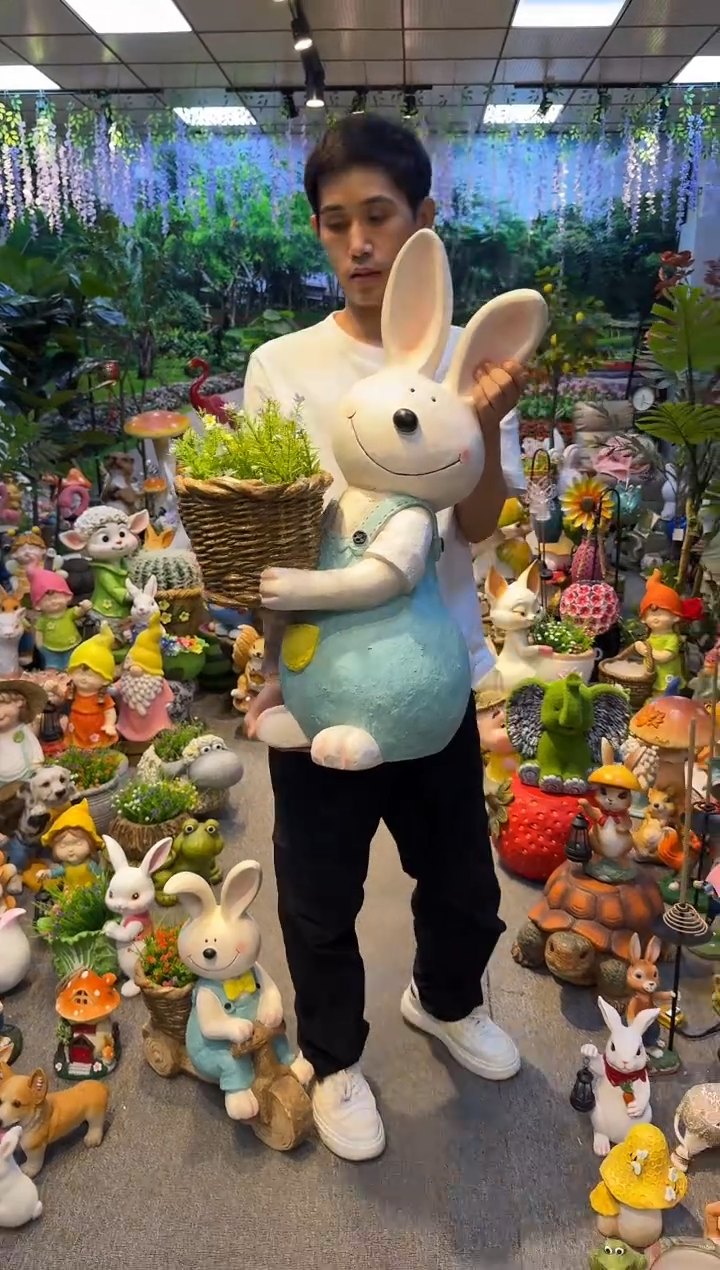 陶瓷花园庭院摆件&00&