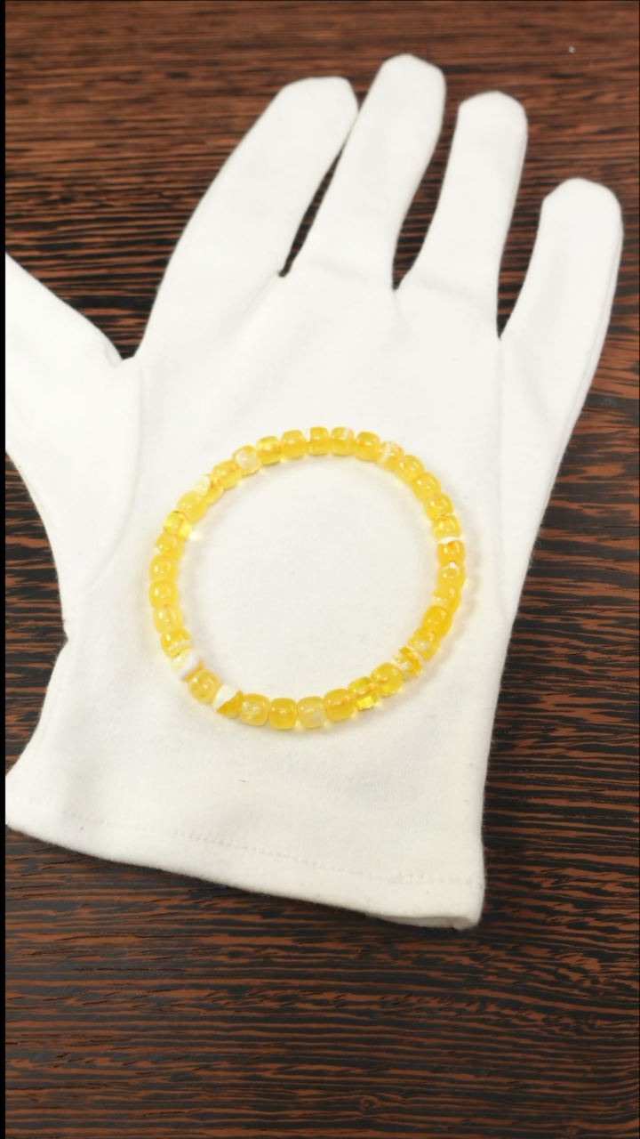 【闪购商品】蜜蜡手链未镶嵌2530/6mm手串