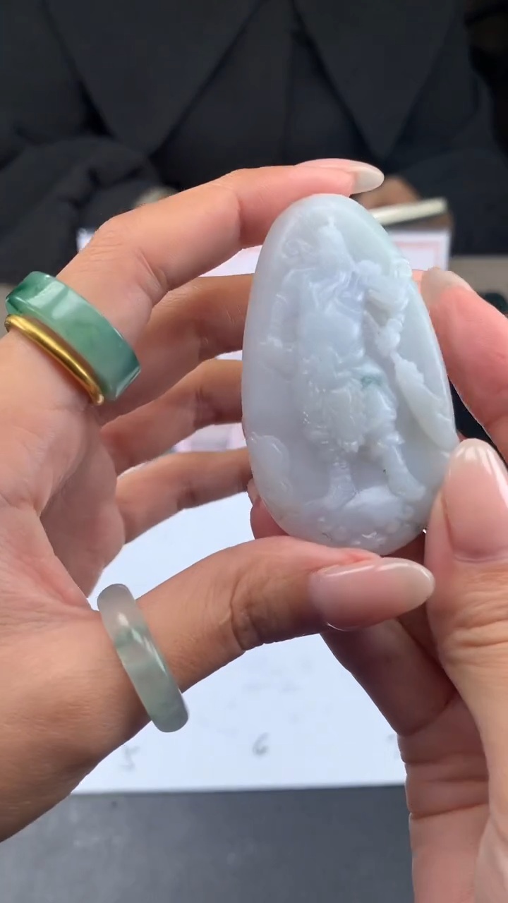 【闪购商品】定制翡翠未镶嵌不退不换CMH1件-A