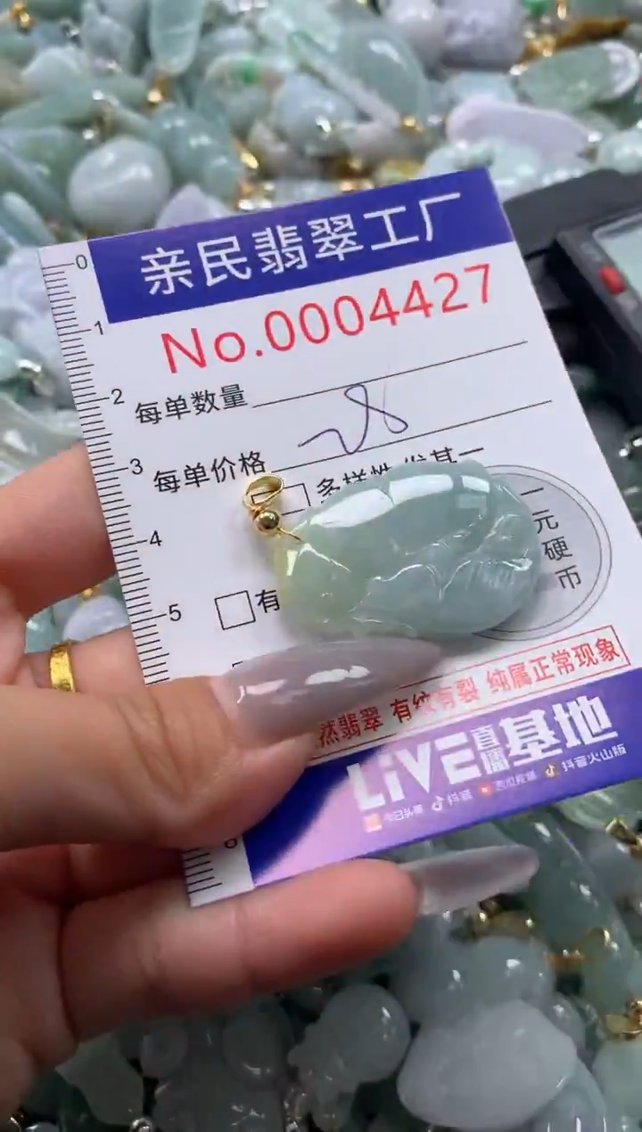 颈饰未镶嵌翡翠4427