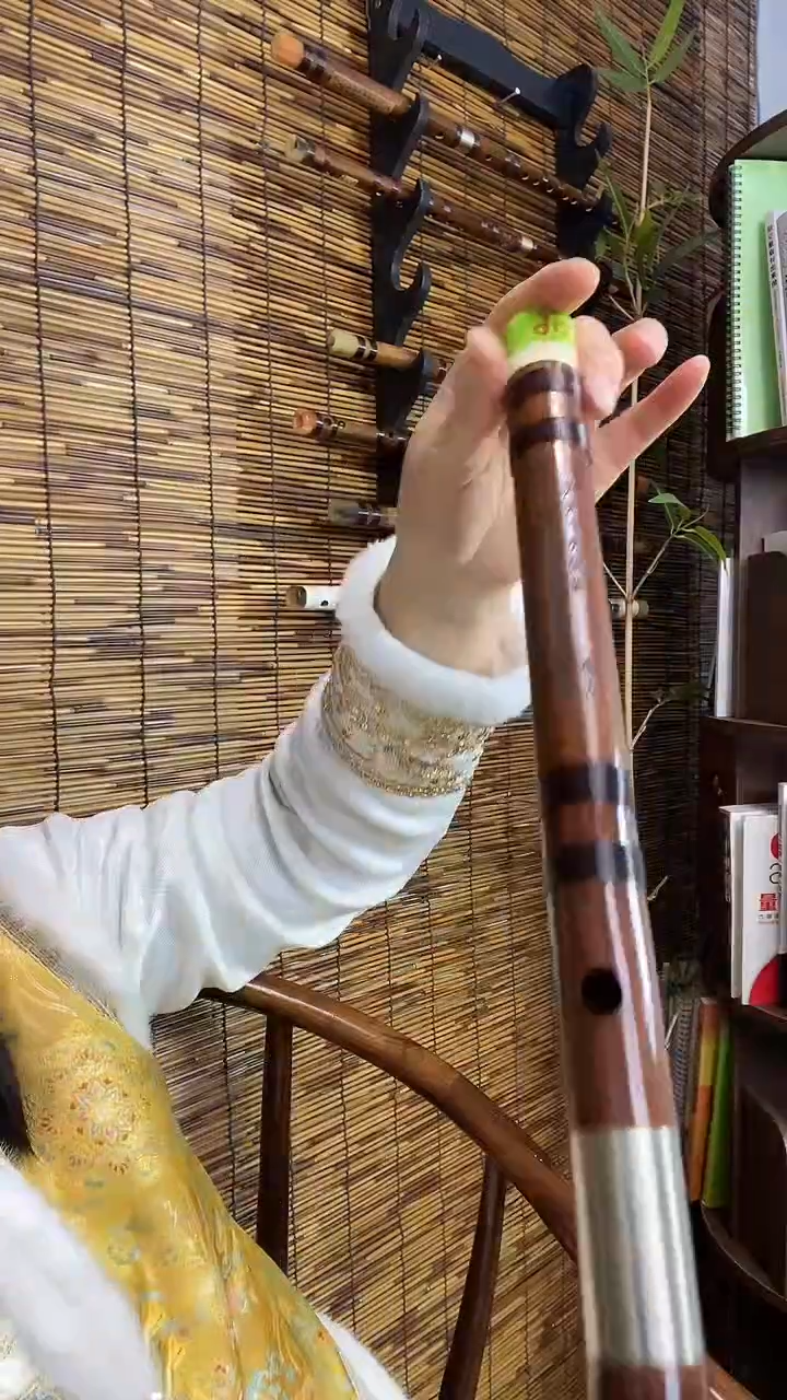 苦竹06 号两节D调笛子