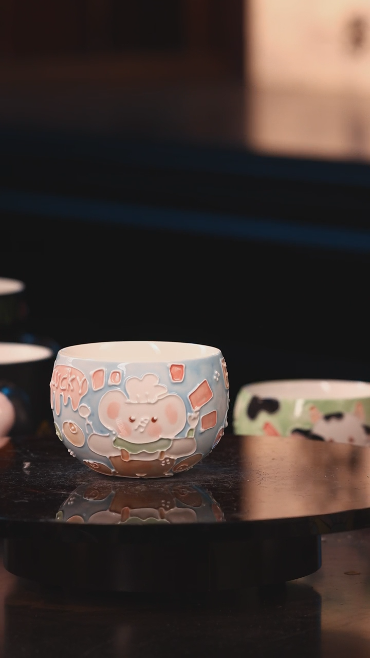 【闪购商品】景德镇可爱设计师款陶瓷