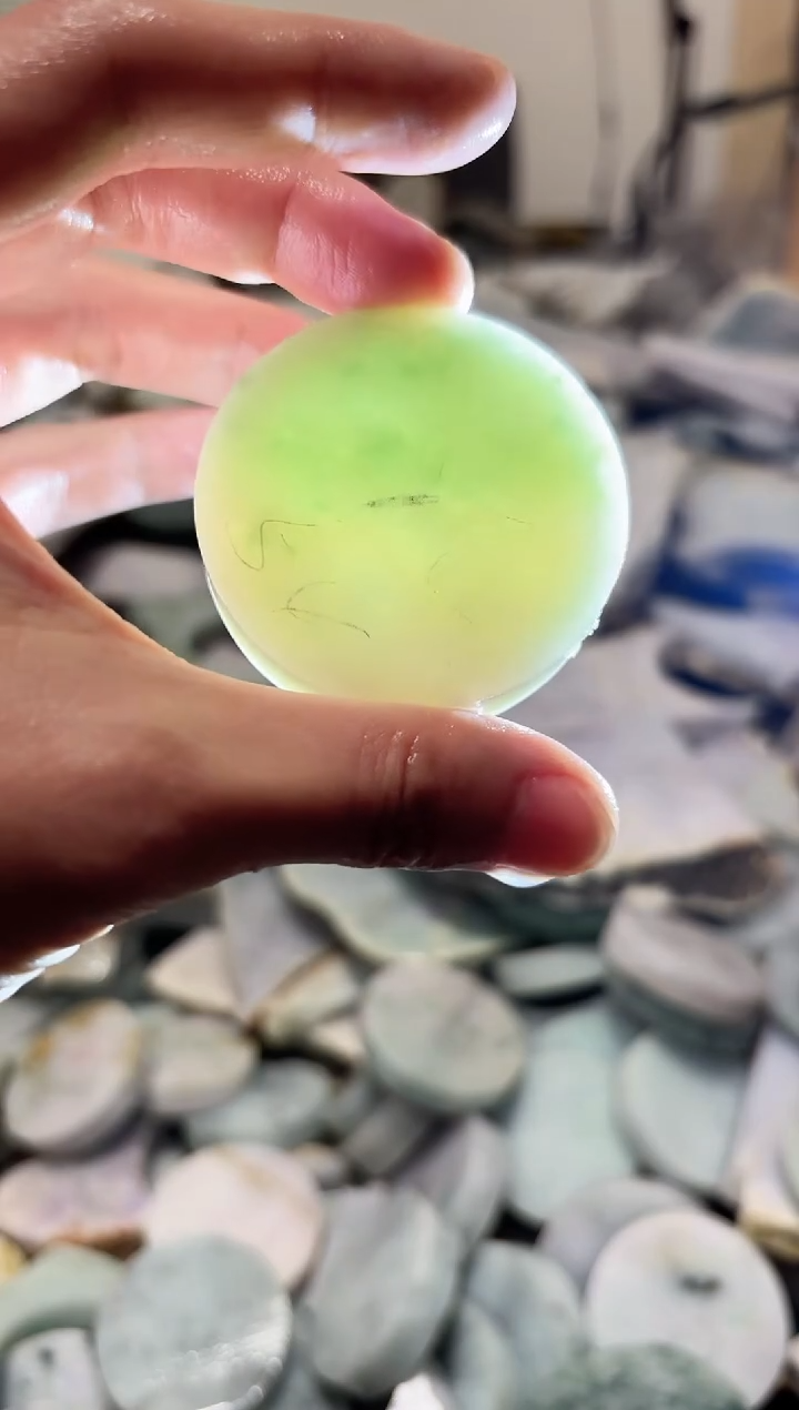 【闪购商品】翡翠颈饰未镶嵌A货吴玉254