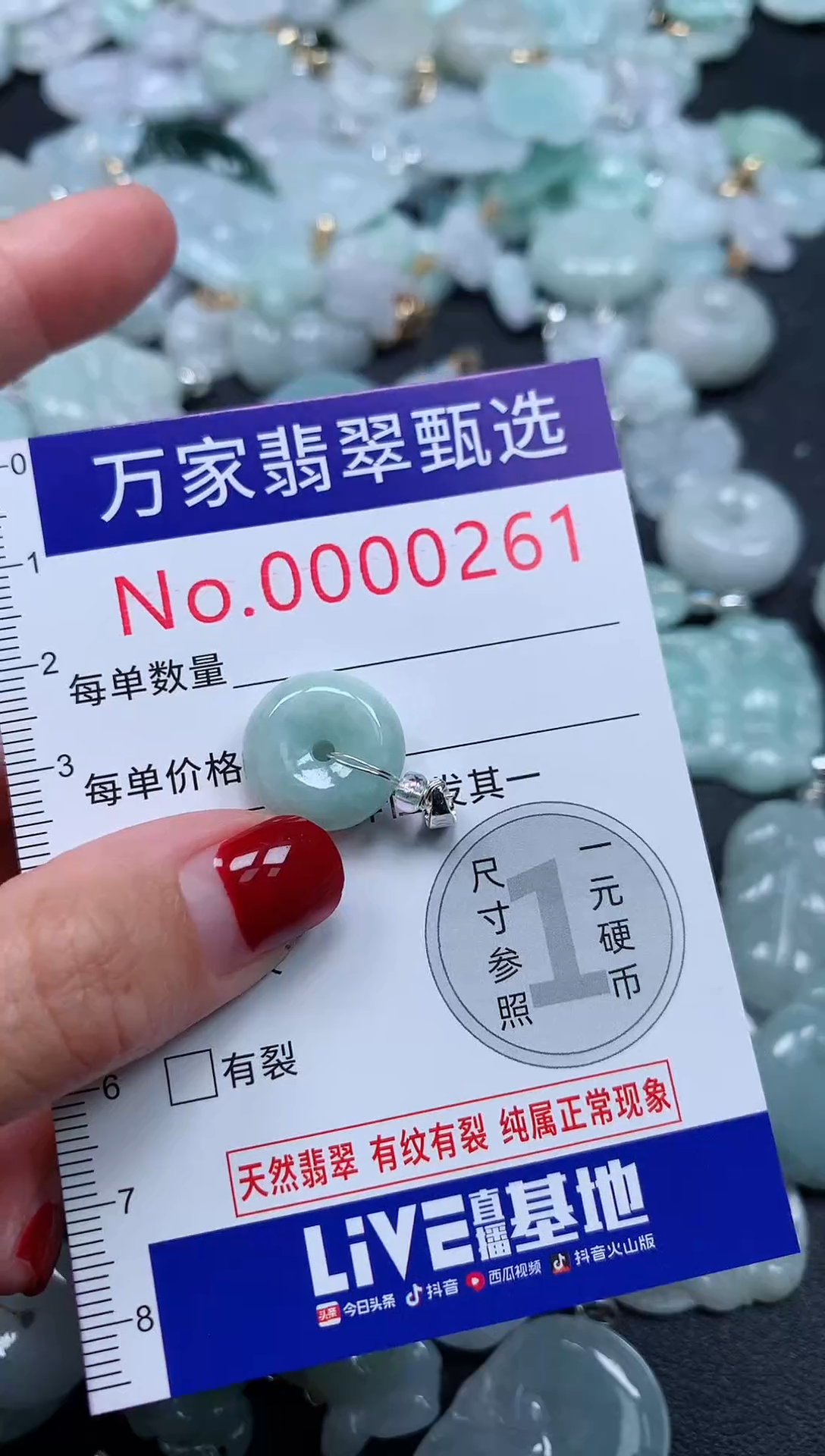 颈饰未镶嵌翡翠261